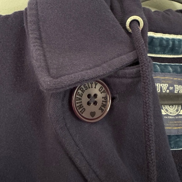 PINK Hooded Crop Jacket - Picture 3 of 10